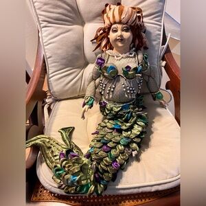 Katherine’s Collection Colorful Mermaid Doll with Scales